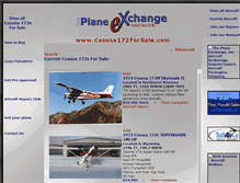 Tablet Screenshot of cessna172forsale.com